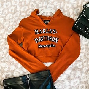 Harley-Davidson Cropped Shirt